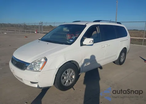 2012 Kia Sedona Lx из США, поврежденный, VIN KNDMG4C74C6464987